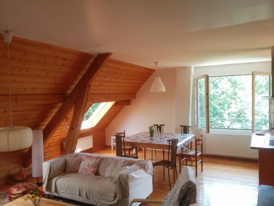 Salon, salle à manger