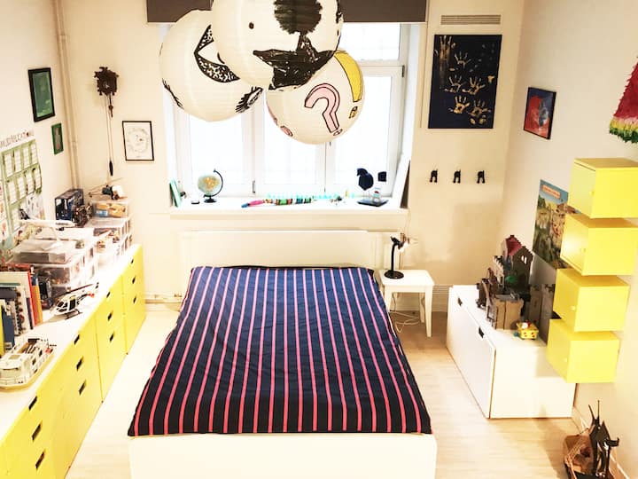 Bedroom 2
Bed 2 people 1.40 m wide