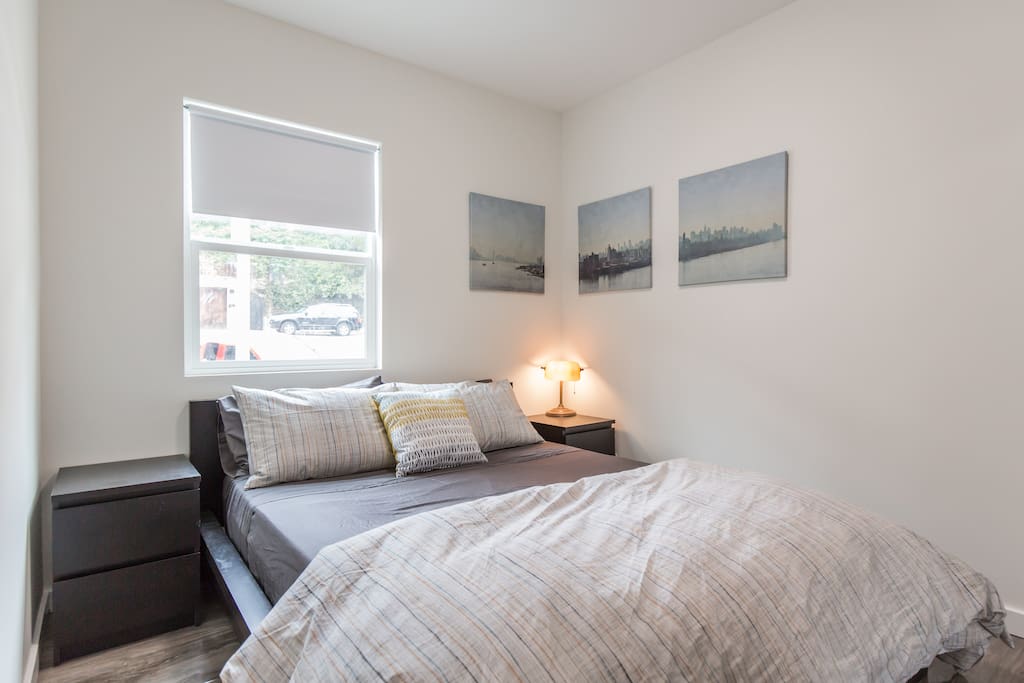 Bedroom #1: Queen memory foam topped mattress
