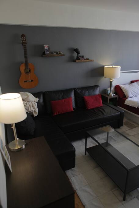 This couch converts into a SECOND bed