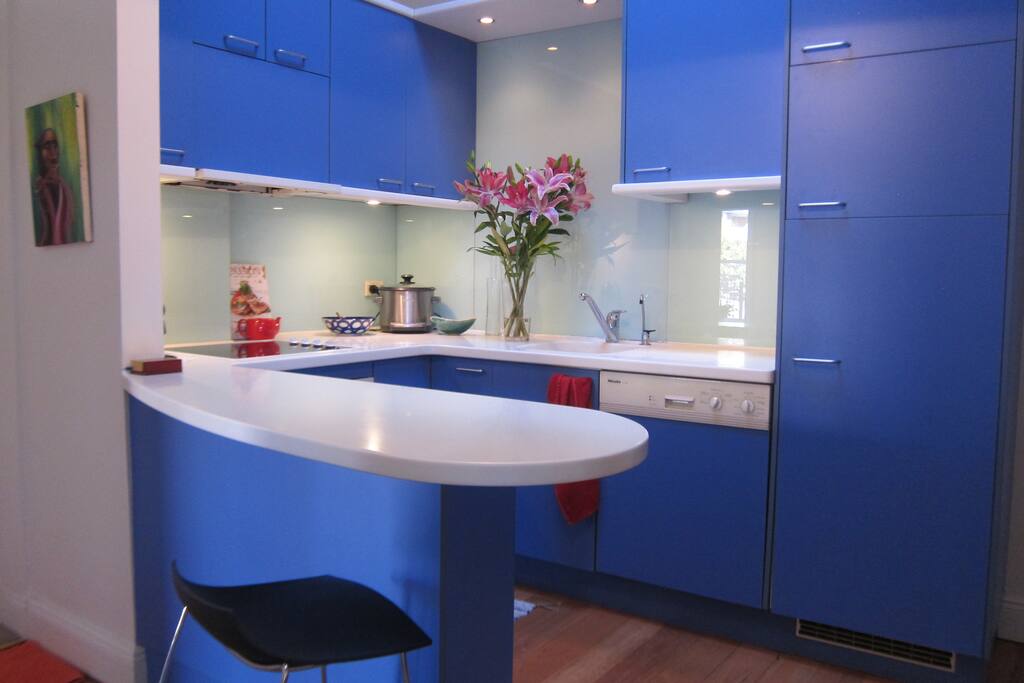 The kitchen modern and functional