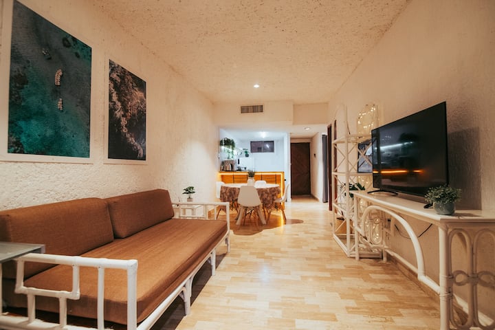 Apartamento Completo Y Elegante - Zona Hotelera - Cancún