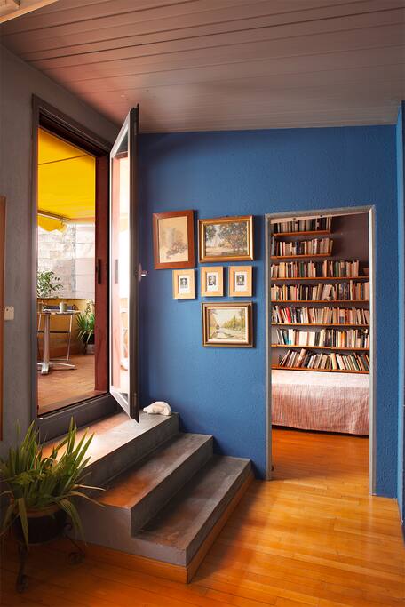 View of room and terrace from living-room