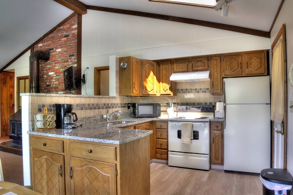 Cook meals in the kitchen...or on the gas grill!