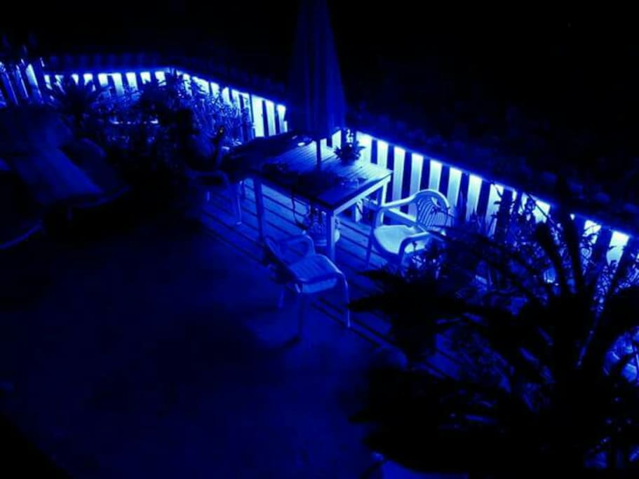 View of the deck.