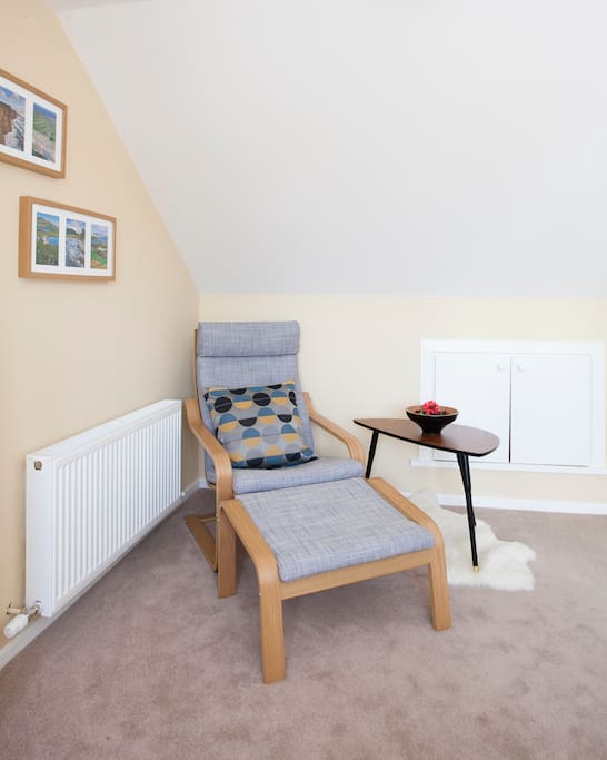 A comfortable chair to relax in, read a book, surf the net or catch 40 winks after a busy day