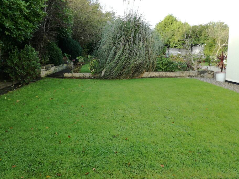 Train station at end of garden