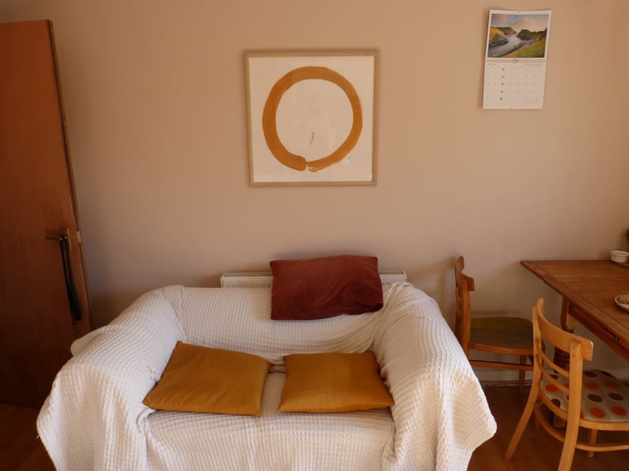 Sofa in the kitchen
