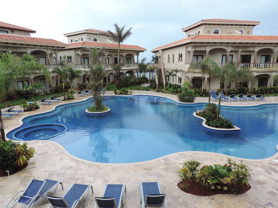 View from condo patio