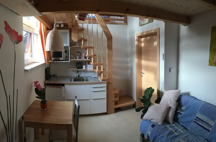 Double storey apartment room