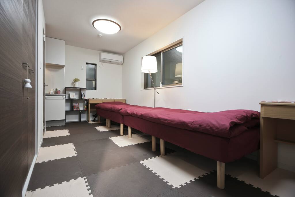 1F. single bed *2