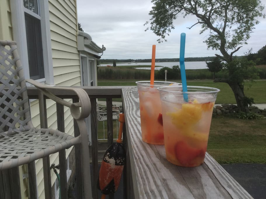 Cocktails by the bay