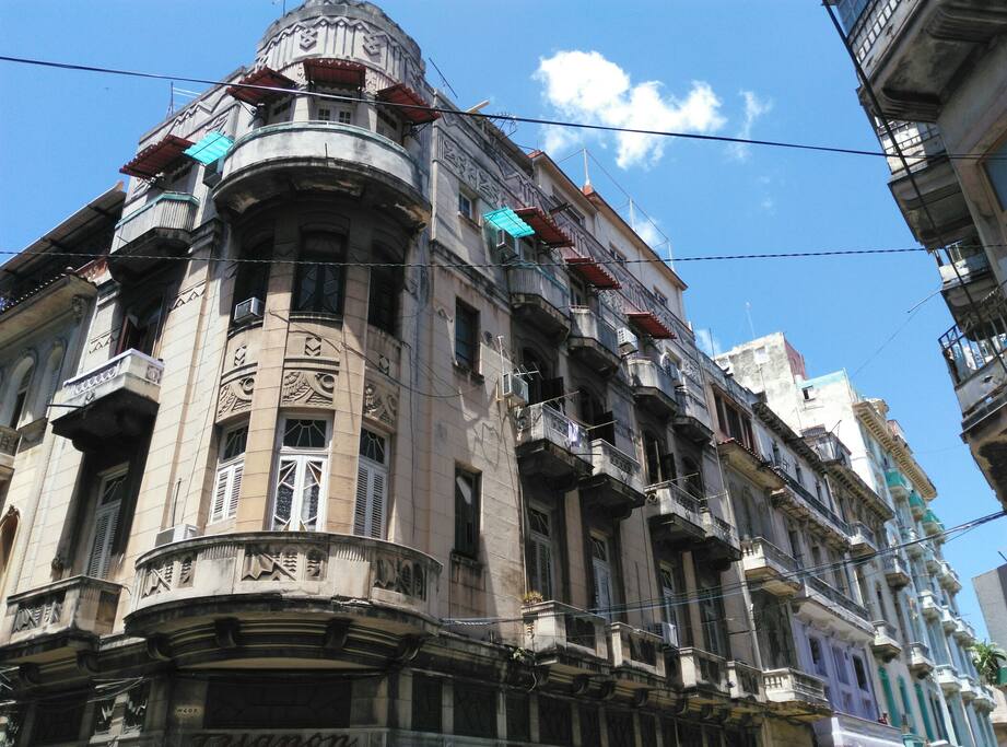 Vista del edificio.
