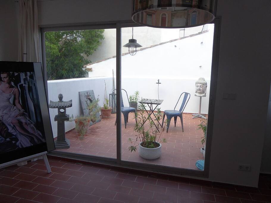 Eigene Terrasse