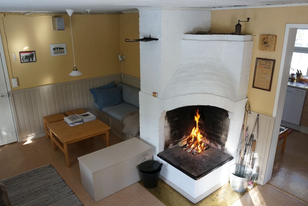 Old fireplace from 1949