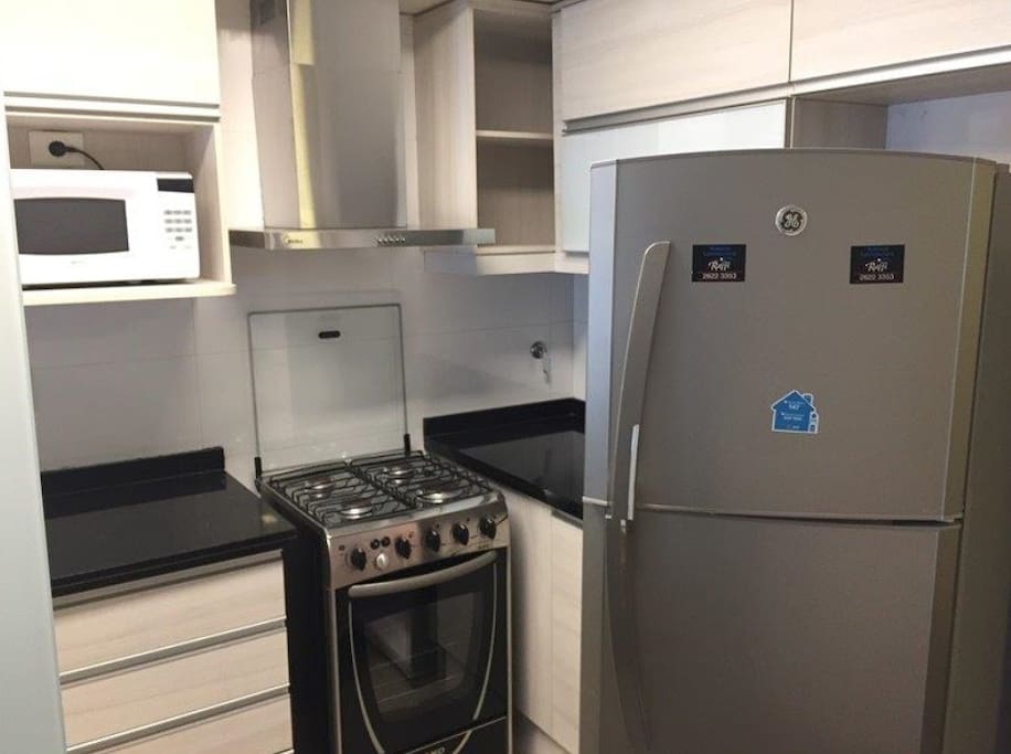 Cocina totalmente equipada con electrodomésticos de primera calidad