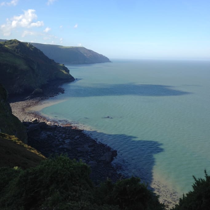 Stunning coastline around North Devon