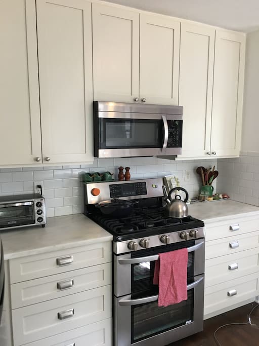 Newly remodeled kitchen