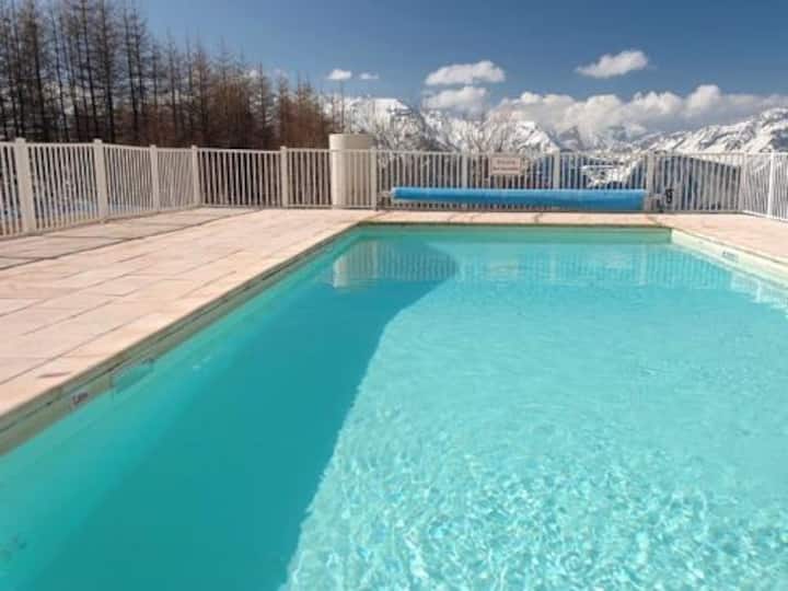 Alpe Huez Apt, Avec Piscine Et Sauna - L'Alpe d'Huez