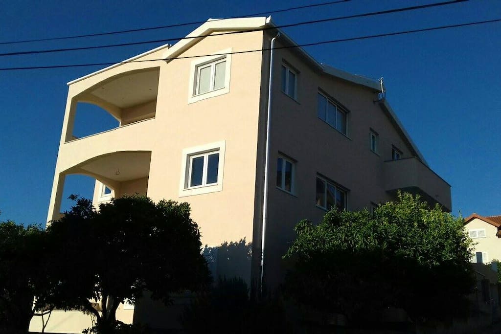 The building