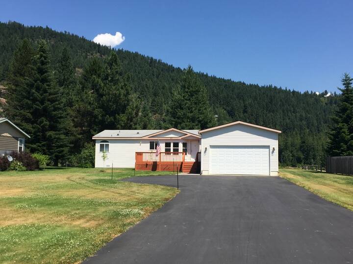 Fun Clark Fork Riverfront Home with Private Dock Houses for Rent in