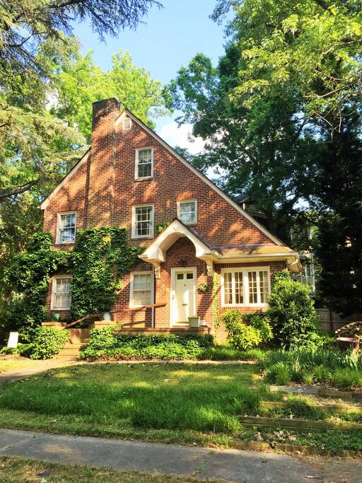 The home from the street