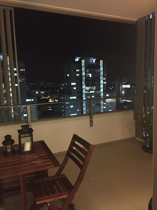 Apartment balcony