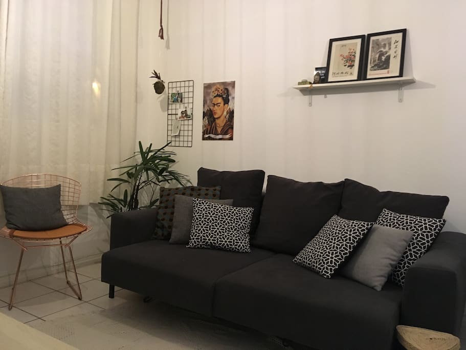 Sofá aconchegante