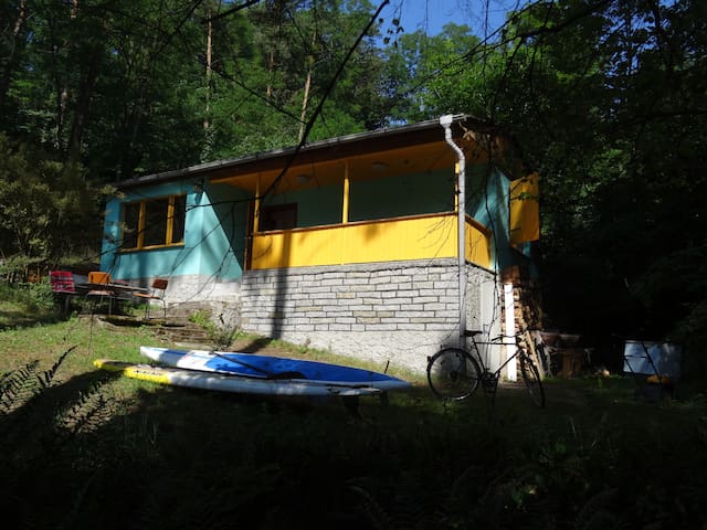 Waldhäuschen am See, Naturpark, Ruhe total !