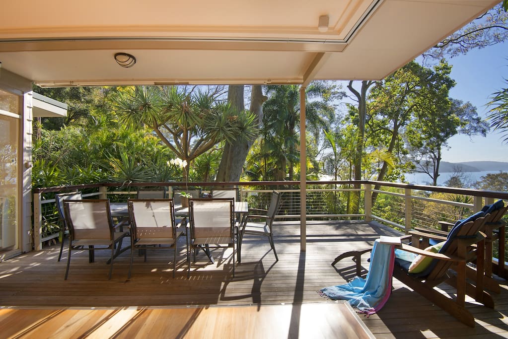 Large open deck