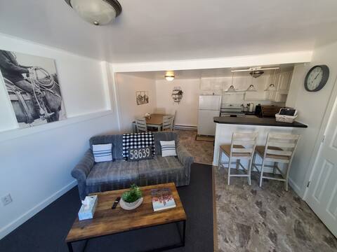 Newly remodeled 1 bedroom apartment on main street
