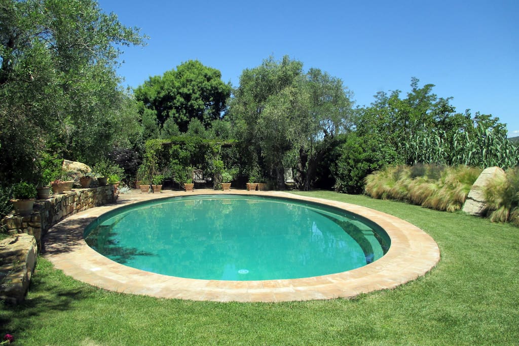 Villa's Private Pool_front view