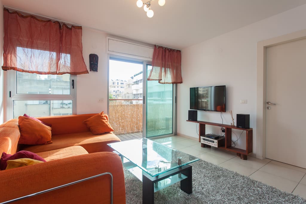 Livingroom with belcony