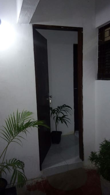 Entrada do apartamento