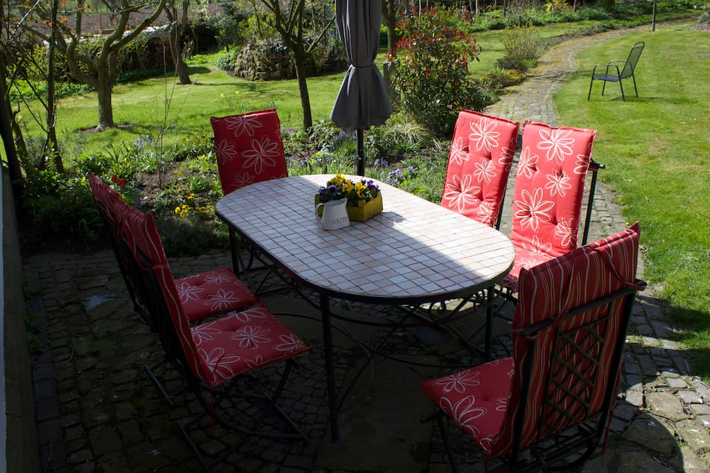 Outdoor seating