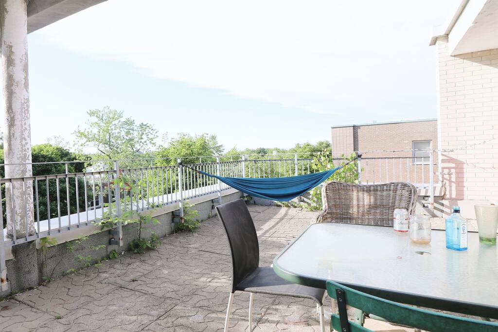 Accès terrasse