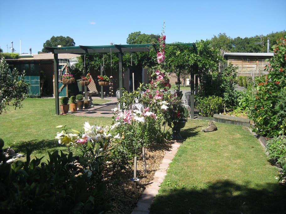 Rear private garden
