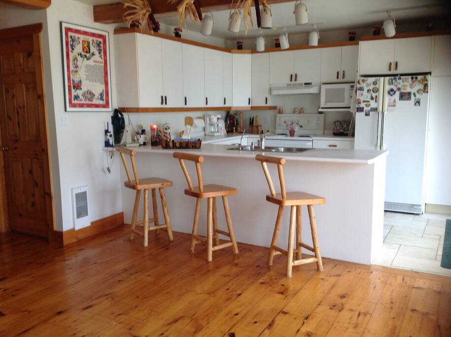 Spacious kitchen