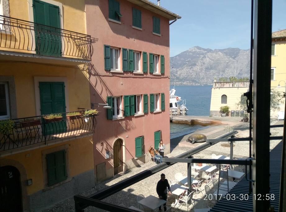 Vista dalla finestra della cucina