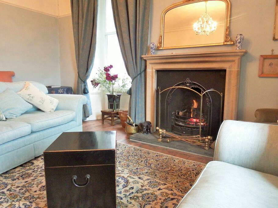 The Lounge with open fire