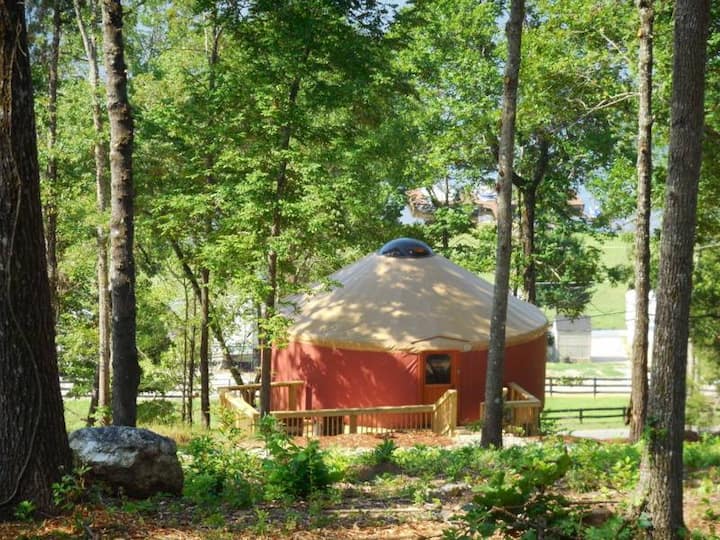 RED YURT Clear Creek Cove RV Resort-Logan Martin