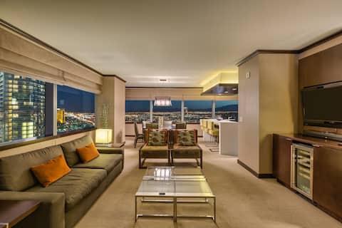 Biggest Vdara Penthouse! 2+BR Stunner Strip Views!