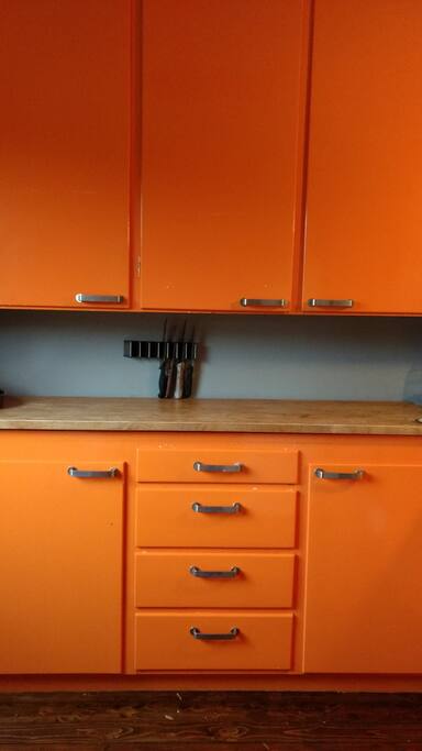 Happy, bright kitchen