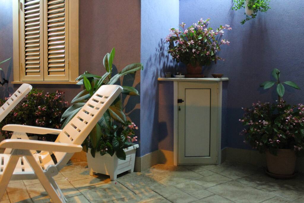 Veranda anteriore.