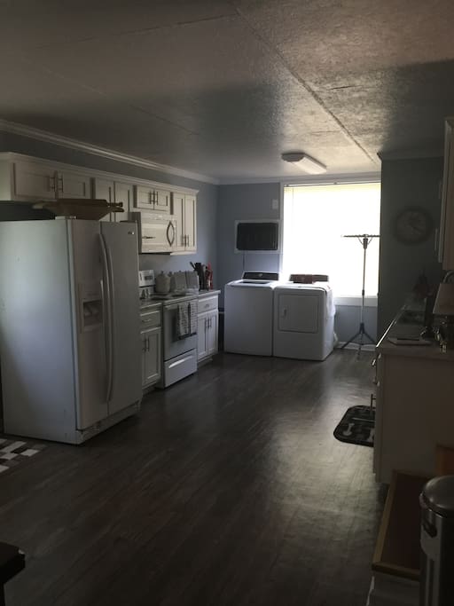 Kitchen and Laundry Area