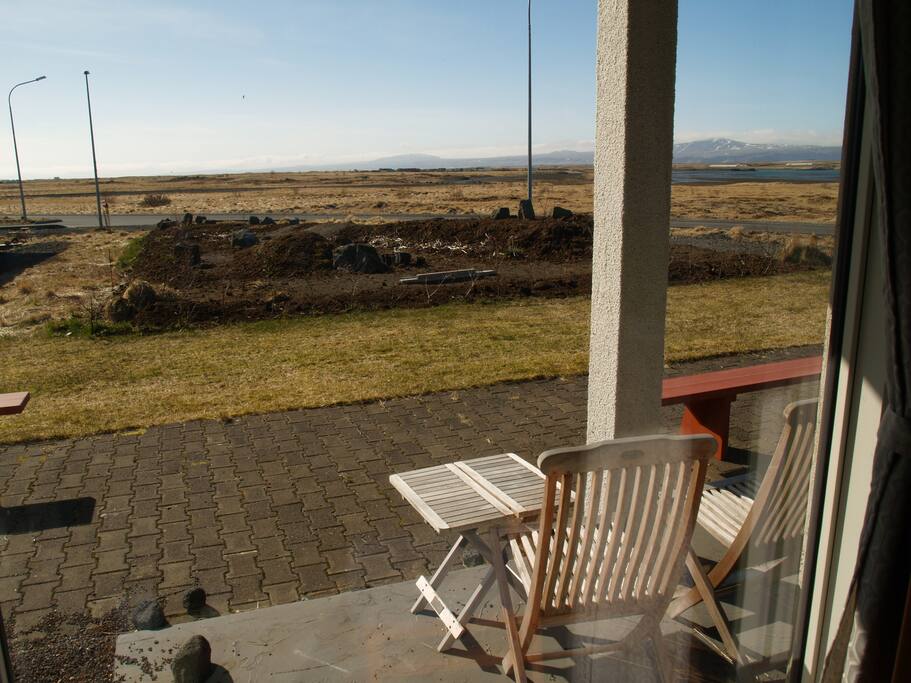 The view from the livingroom