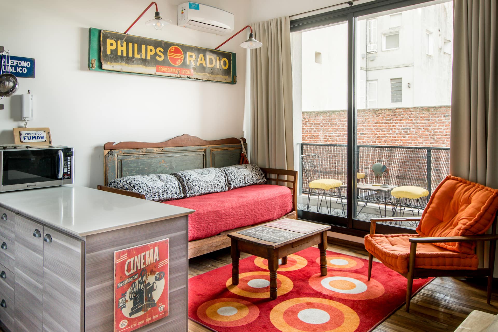 Loft Radio Vintage en San Telmo Pool & Rooftop, near History Museum