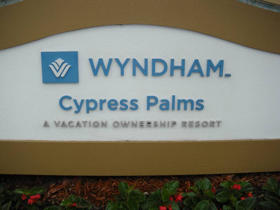Entrance to Resort