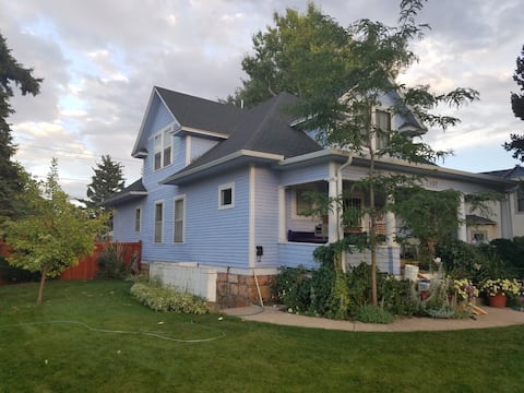 Victorian Blue, remodeled private apartment