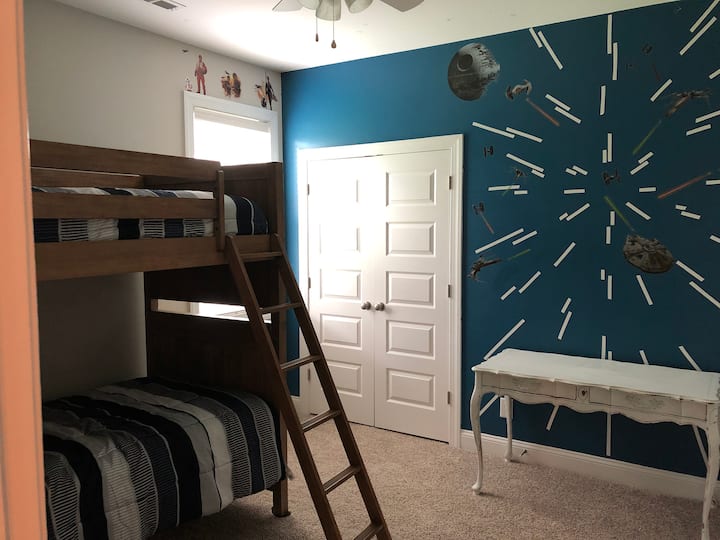Habitación para niños en Star Wars